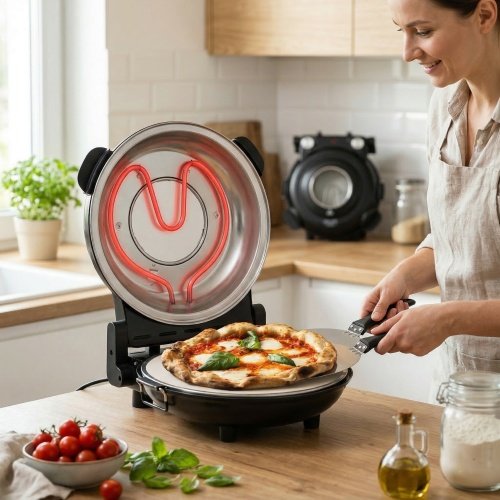 Elektriskais pizza mini krāsns