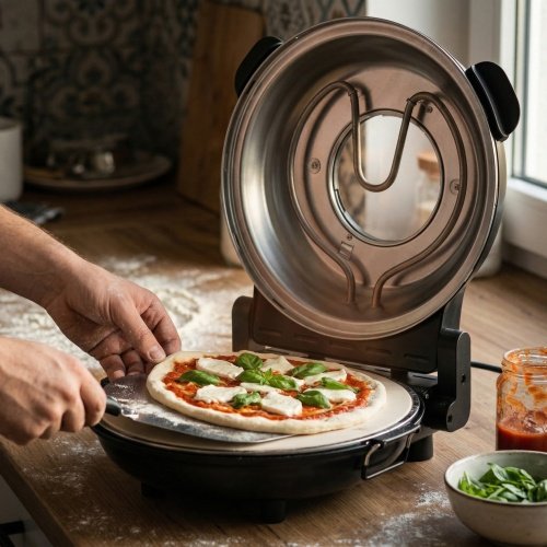 Elektriskais pizza mini krāsns