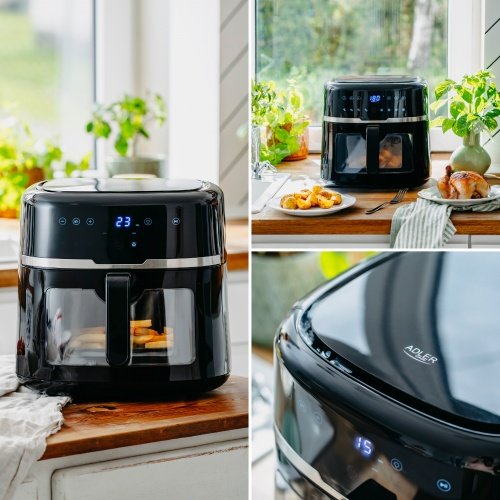 Aerogrils 8.0 L | 9 programmas | konvekcijas tehnoloģija | LED displejs