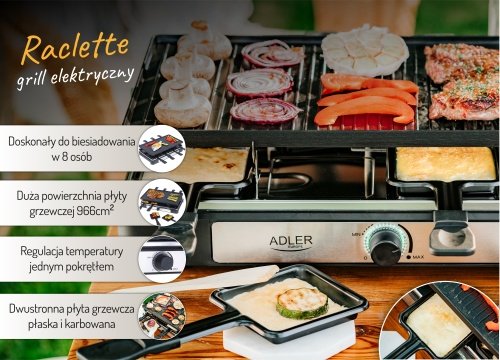 Raclette - elektriskais grils