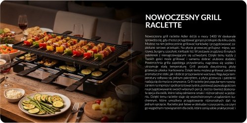 Raclette - elektriskais grils