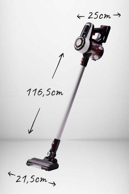 Adler putekļsūcējs bez maisa ar brushless motor tehnoloģija