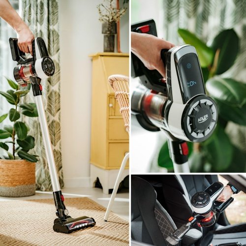 Adler putekļsūcējs bez maisa ar brushless motor tehnoloģija