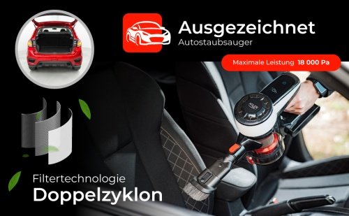 Adler putekļsūcējs bez maisa ar brushless motor tehnoloģija