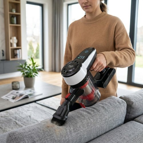 Adler putekļsūcējs bez maisa ar brushless motor tehnoloģija