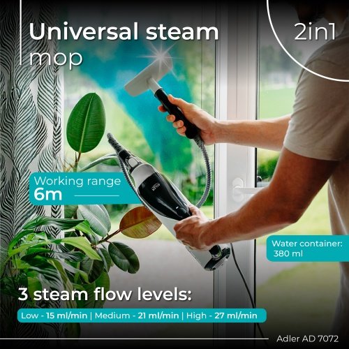 Universāla tvaika slota 2/1