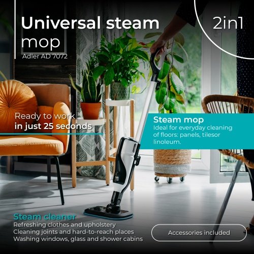 Universāla tvaika slota 2/1