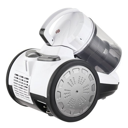 Cikloniskais putekļsūcējs, 16 000 Pa, HEPA H13, 3 pakāpju filtrēšana, 1,5 l putekļu tvertne, jaudas regulēšana, 69 dB, teleskopiskais stienis, 2-in-1 suka