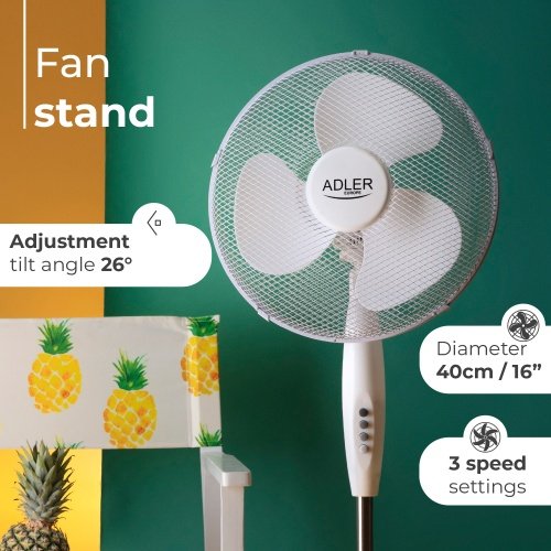 Ventilators uz statīva 40cm