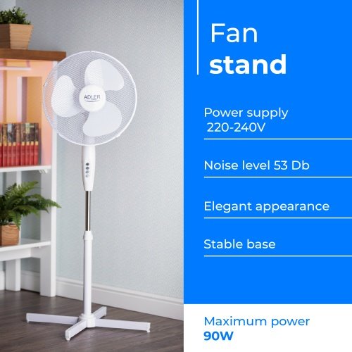 Ventilators uz statīva 40cm