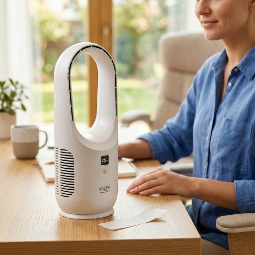 Adler uzlādējams ventilators Bladeless galda - USB