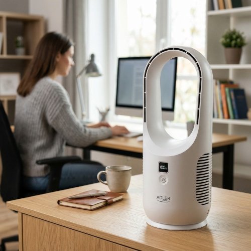 Adler uzlādējams ventilators Bladeless galda - USB