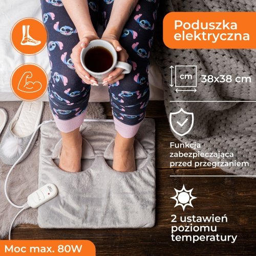 Elektriskais sildošais paliktnis - pelēks