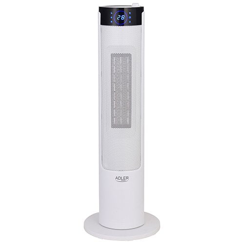 Tower ventilatora sildītājs LCD ar gaisa mitrinātājs 75cm / 29"
