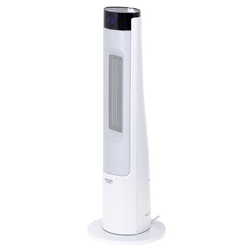 Tower ventilatora sildītājs LCD ar gaisa mitrinātājs 75cm / 29"
