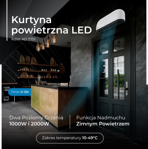 LED gaisa aizkars