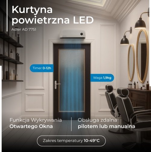 LED gaisa aizkars
