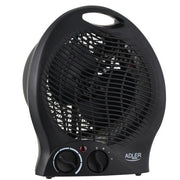 Ventilatoru sildītājs 2000 W, elektriskais sildītājs ar termostatu, 2 jaudas līmeņi, ventilatora funkcija