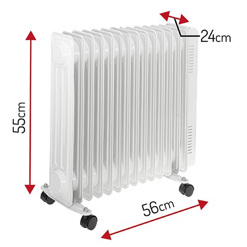 Eļļas radiators 13 ribas