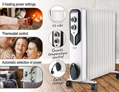 Eļļas radiators 13 ribas