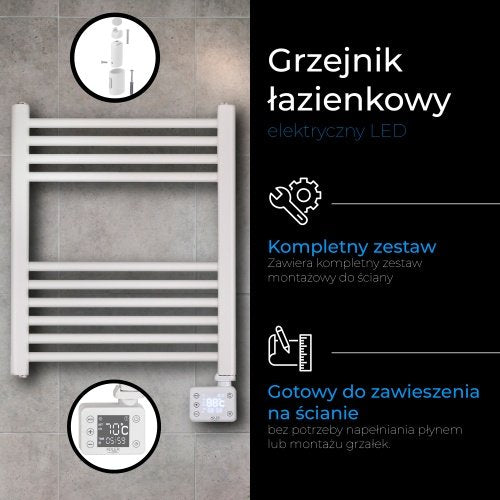 LED elektriskais vannas istabas sildītājs