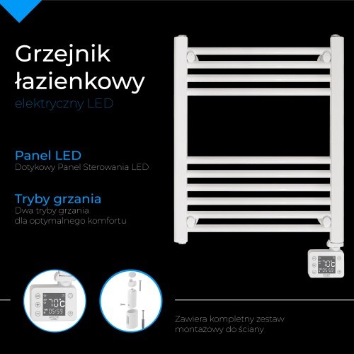 LED elektriskais vannas istabas sildītājs