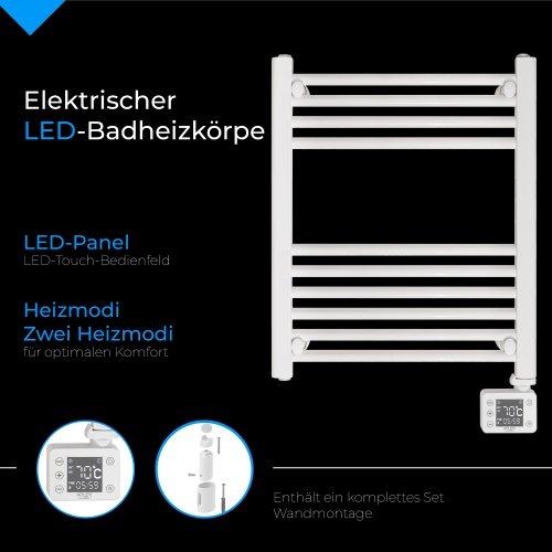 LED elektriskais vannas istabas sildītājs