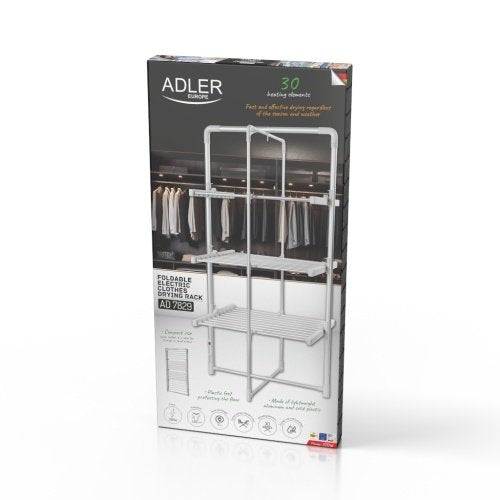 Salokāms elektriskais fēns | 300W | Compact un Space-Saving | IP22