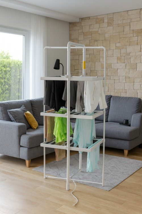 Salokāms elektriskais fēns | 300W | Compact un Space-Saving | IP22