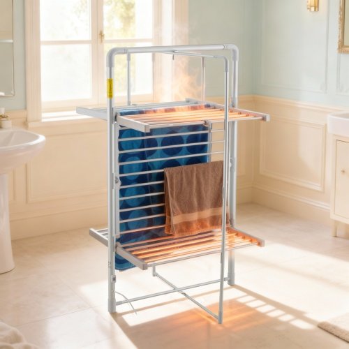 Salokāms elektriskais fēns | 300W | Compact un Space-Saving | IP22