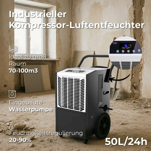 Industrials gaisa sausinātājs 50L - 24h
