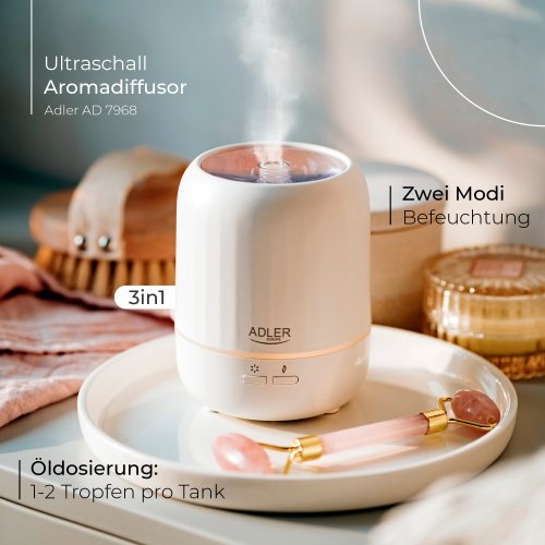 USB 3-in-1 ultraskaņas aromāta difuzors