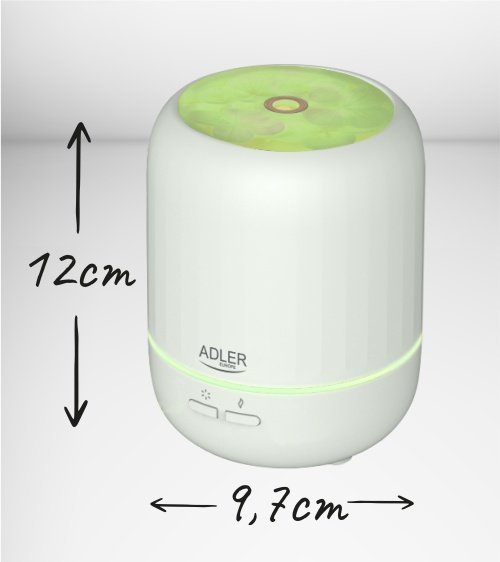 USB 3-in-1 ultraskaņas aromāta difuzors