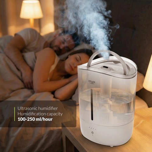 Ultrasonic gaisa mitrinātājs | 5L | Quiet Operation | skārienjūtīgs panelis | Auto Shut-Off