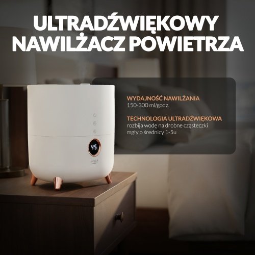 Ultrasonic gaisa mitrinātājs