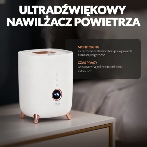 Ultrasonic gaisa mitrinātājs
