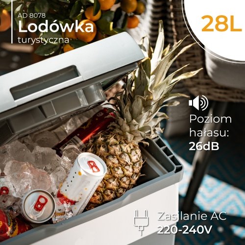Pārnēsājams dzesētājs, 28 l
