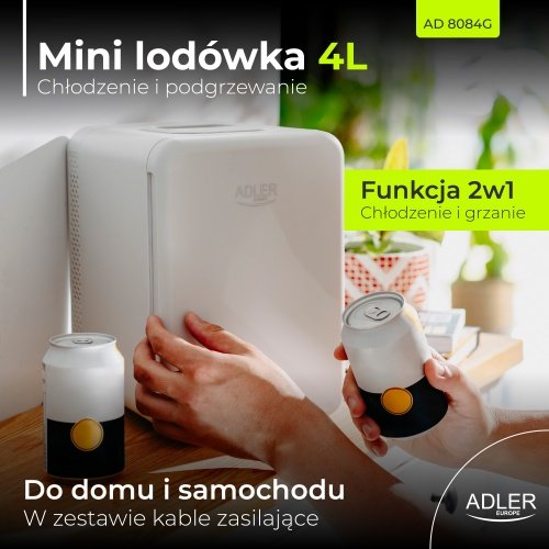 Mini ledusskapis 4 l | Dzesēšana un sildīšana | Mājām un automašīnām | Peltjēra sistēma