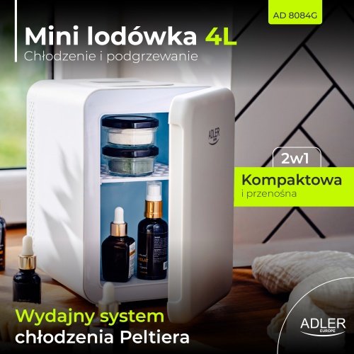 Mini ledusskapis 4 l | Dzesēšana un sildīšana | Mājām un automašīnām | Peltjēra sistēma