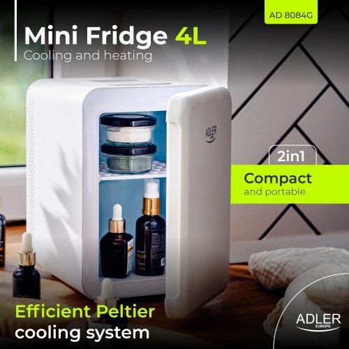Mini ledusskapis 4 l | Dzesēšana un sildīšana | Mājām un automašīnām | Peltjēra sistēma