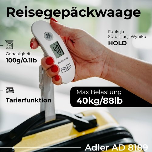 Adler svari ceļojumu Luggage