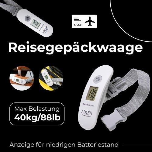 Adler svari ceļojumu Luggage