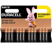 Duracell MN 2400 Basic AAA (LR03) blistera iepakojumā 12 gab.