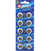 Rocket AG13-10BB blistera iepakojumā 10 gab.