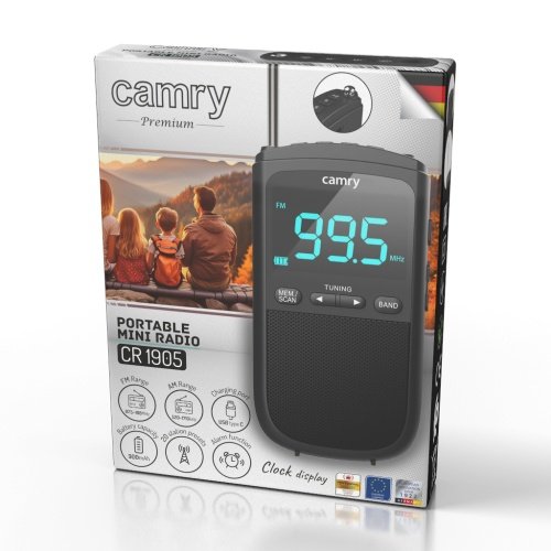 Pārnēsājams mini radio ar USB