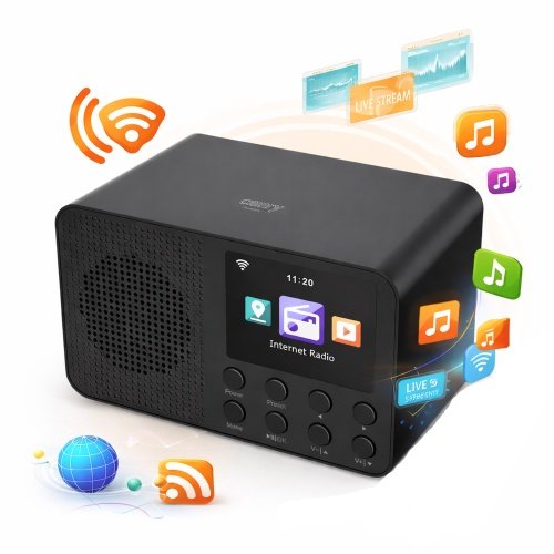 Interneta radio ar WiFi