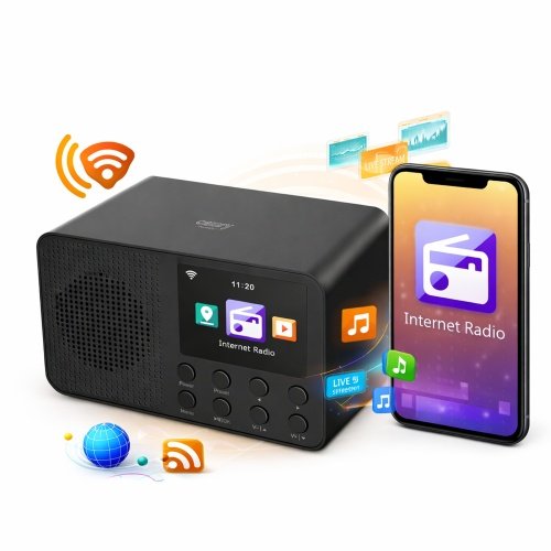 Interneta radio ar WiFi