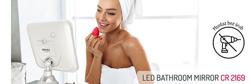 LED vannas istabas spogulis