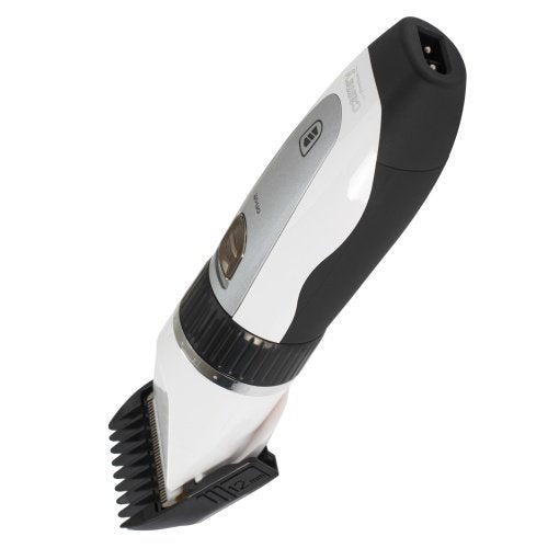 Profesionāls mājdzīvnieku matu griezējs ar rezerves bateriju, titāna-keramikas asmeņi, 5800 RPM, regulējams 0.8–14 mm, 4 distanceri