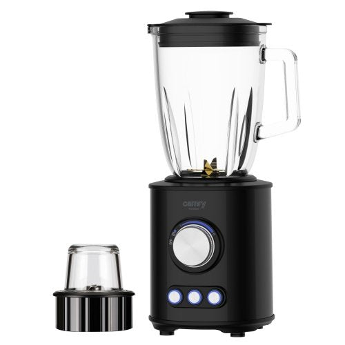 Blenderis - titāna asmeņi - 1.5L stikla krūze